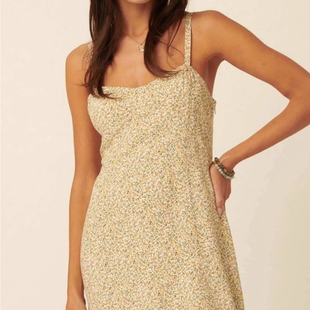Promesa The Azalea Low Mini Sundress Size Small Seagrass NWT
